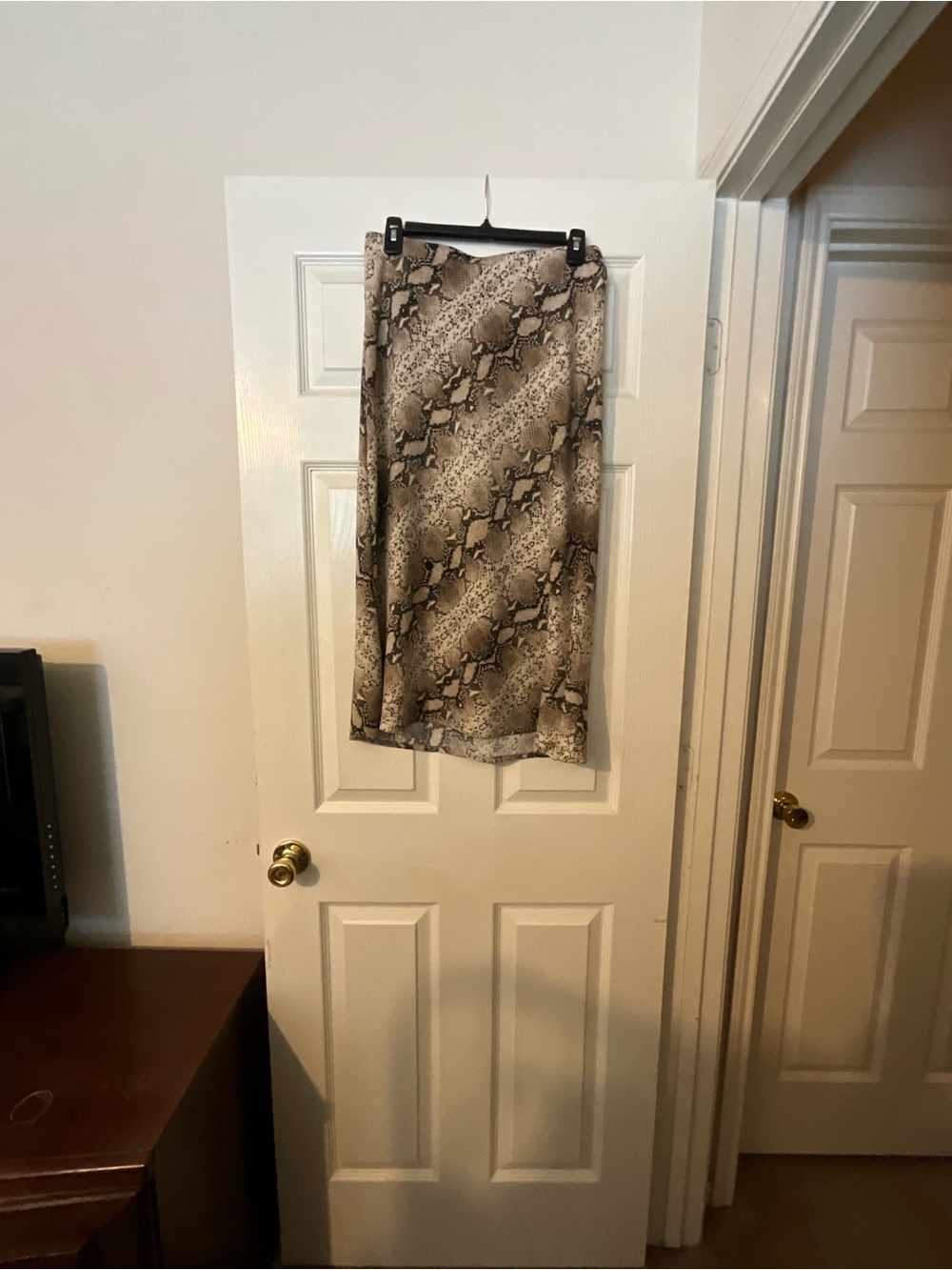 Snake Skin Print MIDI/Maxi skirt